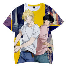 BANANA FISH T-Shirt Men Women Fashion Harajuku T-shirt Anime Child Tshirt Boys And Girls O-neck Tshirt Casual Girl Short Sleeve 2024 - buy cheap