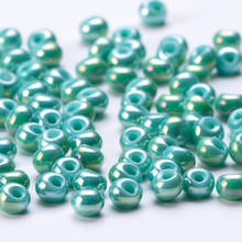 Cuentas de cristal de 6mm para la fabricación de joyas, joyería artesanal, pulsera, collar, cuentas de Color AB, espaciador suelto, venta al por mayor 2024 - compra barato
