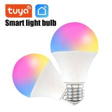 B22/E27 Tuya WiFi Smart Light Bulb 9W RGBCW Led Lamp Remote Voice Control Work With Alexa Google Home Dimmable Timer Function 2024 - buy cheap