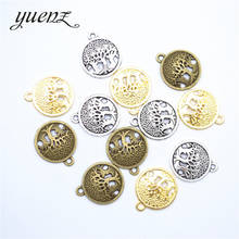 YuenZ 10pcs Antique Silver Plated tree Charms Pendant:DIY for bracelet necklace 19*16mm Q263 2024 - buy cheap