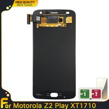 ЖК-дисплей для Motorola Moto Z2 Play XT1710 XT1710-01/07/08/10 ЖК-дисплей кодирующий преобразователь сенсорного экрана в сборе запасные части 2024 - купить недорого
