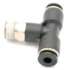 Pneumatic 5/32" Tube x 1/8" NPT Thread Male Tee Branch Connector Push In Fitting - compare prices Pneumatic 5/32" Tube x 1/8" NPT Thread Male Tee Branch Connector Push In Fitting - compare prices