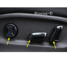 Pegatina para la carrocería del coche, perilla de ajuste del asiento, botón de interruptor, embellecedor, piezas para VW, Volkswagen, Golf 8, Golf 8, 2019, 2020, 2021, 6 uds. 2024 - compra barato