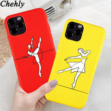 Funny Girl Phone Case for iPhone 6s 7 8 11 12 MIni Plus Pro X XS Max XR Dancer Cases Soft Silicone Fitted Cell Accessories Cover 2024 - buy cheap