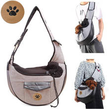 Pet Travel Bag Small Dog Cat Sling Carriers Hands Free Pet Puppy Reversible Pet Bag for Puppy Small Dogs and Cats 2024 - buy cheap
