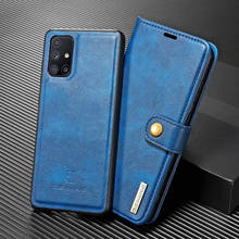 Luxury Real Genuine Leather Card Wallet Flip Funda TPU Magnetic Cover For Samsung Galaxy M51 M515F M31s Case Coque Shell Housing 2024 - buy cheap