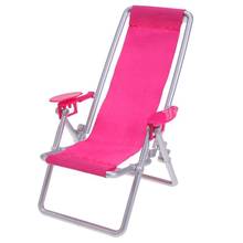 JOCESTYLE-silla plegable de playa para niñas, muebles para casa de muñecas, Princesa, juguete, accesorios, envío directo 2024 - compra barato