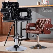 Барный стул подъемный стул современный минималистский высокий стул высокий задний барный стул барный передний стол домашний стул 2024 - купить недорого
