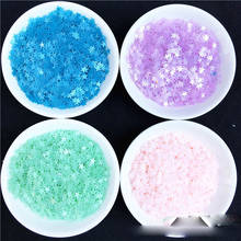 4mm matte matte series five-pointed star PVC nails in bulk sequins stars beads wedding party throwing confetti 2024 - buy cheap