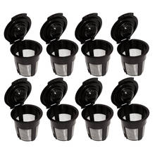 8pcs Reusable Coffee Filter K Cups Pod Keurig 1.0 Brewers Capsule Refill 2024 - buy cheap