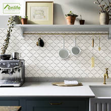 Funlife®Adesivo de azulejo de cozinha, respingo, removível, à prova de óleo, decorativo, de banheiro, fácil de limpar 2024 - compre barato