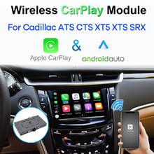 Wireless CarPlay for Cadillac ATS CTS XT5 XTS SRX 2014-2017 Android Auto Module Box Video Interface Mirror-Link 2024 - buy cheap