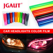 Jsaut-Película de vinilo de tinte para luz de coche, pegatina protectora mate, iluminación de perlas, punto de Flash, envoltura de luz trasera, 40x60cm 2024 - compra barato