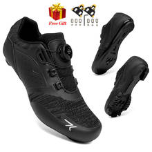 Zapatillas de ciclismo Spd Mtb Zapatos Hombres Tacos planos Zapatos de bicicleta de carretera zapatos speed Mujeres Ruta zapatillas ciclismo carretera Botas de bicicleta de montaña 2024 - compra barato