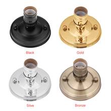 E26/E27 Vintage Industrial Ceiling Wall Light Base Holder Pendant Bulb Lamp Screw Socket New 2024 - buy cheap