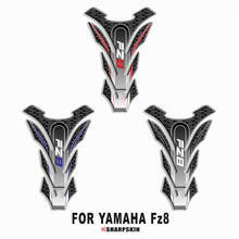 Motorcycle 3D fuel tank pad sticker protective decorative decal For YAMAHA FZ8 Fish Bone Sticker 2024 - buy cheap