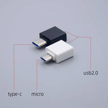 5 шт. Бесплатная доставка Универсальный Usb-Type C адаптер для мобильных телефонов Android Тип мини-C смартфон разъема USB OTG конвертер Женский 2024 - купить недорого