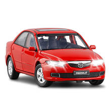 High Simulation 1:32 2008 Mazda 6 Model Car Alloy Diecast Model Cars Children Toy Decoration Collection V225 2024 - buy cheap