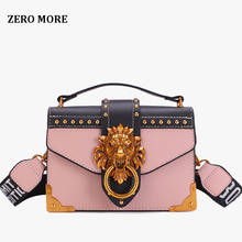 2019 Bags for Women Lion Metal&Leather Handbags Luxury Women Bags Designer Famous Brands Ladies Shoulder Bag Sac A Main 2024 - buy cheap
