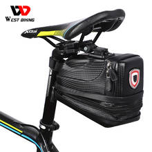 WEST BIKING Bike Saddle Bag With Tail Light USB Rechargeable MTB Bicycle Pannier Basket Waterproof Bike Accessories Cycling Bag 2024 - buy cheap