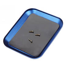 Tray Tools Aluminum Alloy Screw Tray With Magnetic For RC Model Phone Repair Model Screw Plate Parts Accessories New 2024 - buy cheap