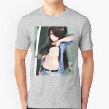 Beidou Tease T Shirt Diy Big Size 100% Cotton Anime Feet Manga Waifu Weeb Japanese Kawaii Japan Aesthetic Ecchi Nsfw Girls 2024 - buy cheap