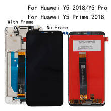 Pantalla LCD de 5,45 pulgadas para móvil, montaje de digitalizador con pantalla táctil para Huawei Y5 2018 Y5 Pro, kit de reparación para Huawei Y5 Prime 2018 DUA L02 L22 LX2 2024 - compra barato