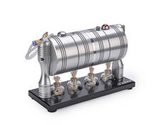 Modelo de motor de vapor, generador de vapor, caldera de vapor, equipo educativo 2024 - compra barato