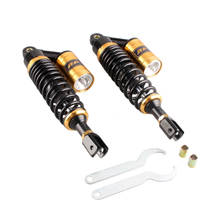 Amortiguadores traseros para motocicleta, accesorio Universal ojo a ojo, 12,5 ", 320mm, para Honda, Suzuki, Kawasaki, YAMAHA, 2 uds. 2024 - compra barato