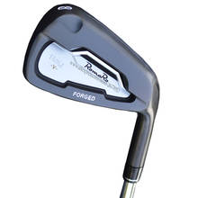 Черные клюшки для гольфа Mew RomaRo Ray V, клюшки для гольфа 4-9 P, стальной вал R или S, гибкий вал для гольфа, бесплатная доставка 2024 - купить недорого