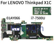 Para LENOVO Thinkpad X1C I7-7500U 16GB placa madre del cuaderno 01AY066 01YN039 DX120 NM-B141 SR2ZV placa base de computadora portátil 2024 - compra barato