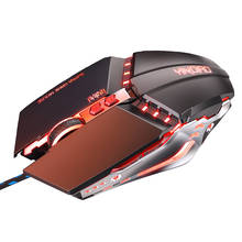 Mouse gamer profissional, com fio, 3200 dpi, ergonômico, movimento rápido, para laptop 2024 - compre barato