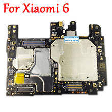 Placa base Original de desbloqueo, placa de circuito lógico probada, Firmware Global, para Xiaomi 6 Mi 6 M6 2024 - compra barato