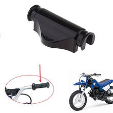 Capa protetora para guidão de motocicleta, cobertura de borracha para yamaha pw50 pw 50 2013-2016 1991 2017 2014 2015, cor preta 2024 - compre barato