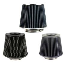 76mm Racing Car Universal Air Filter Auto Carbon Power Flow Air Intake Filter Cleaner Round Tapered Cone 2024 - buy cheap