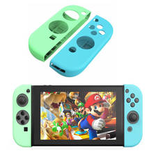 Nintend Switch JoyCon Soft Silicone Case For Nintendo Switch NS NX Cases Protective Shell Skin Cover Nitendo Switch Accessories 2024 - buy cheap