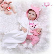 48CM reborn premie bebe doll reborn baby full body soft silicone lifelike baby doll Bath toy Anatomically Correct Christmas Gift 2024 - buy cheap