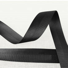 Nova qualidade resistente 32mm preto poliéster poliéster fitas de cinto de segurança diy assento fita de organza stainband ruban mancha ruban couture 2024 - compre barato