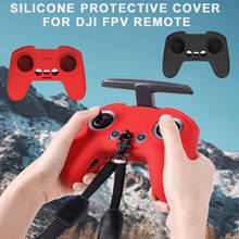 Funda de silicona para control remoto DJI FPV, funda protectora para Dron, accesorios para Dron 2024 - compra barato