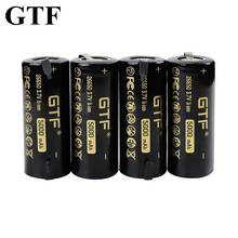 Gtf 3.7v 26650 5000mah li-ion bateria recarregável capacidade real para lanterna ups fonte de alimentação de backup bateria plana + níquel diy 2024 - compre barato
