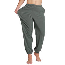 Pijama grueso y cálido para hombre, ropa de dormir de talla grande 2XL-8XL, suelta, informal, sólida, para estar en casa, Invierno 2024 - compra barato