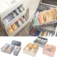 Organizador de gavetas para armários e guarda-roupas, sutiã, meias, caixas de armazenamento, organização de roupas 2024 - compre barato