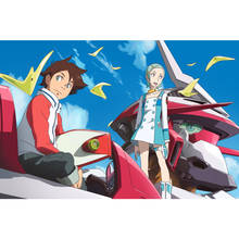 Custom Eureka Seven Anime Poster Wall For Living Room Art Poster Decoration Silk Fabric Bright Smooth No Frame Morden Print Wall 2024 - buy cheap