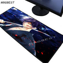 MRGBEST-alfombrilla de ratón de ordenador grande, accesorio de Anime Devil Killer, Swordsman Boy, XXL Lock Edge Muse Pads, alfombrilla de escritorio para teclado, 90x40/80x30 2024 - compra barato