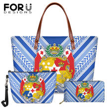 FORUDESIGNS Mate Ma'a Tonga Polynesian Pattern Ladies Daily Clutch Bags Large Soft Handbags Casual Femme Holder Purse Beach Sac 2024 - buy cheap