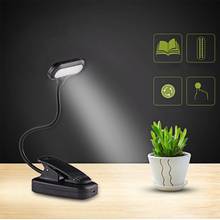 Rechargeable Book Light for Reading in Bed Eye Protection LEDs Clamp Light，Book Light, Reading Light 2024 - buy cheap