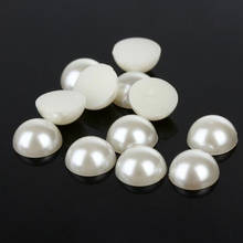 10pcs 12-20mm ABS Imitation Pearls Cabochon Half Round Flatback Craft Pearl Beads for DIY Decoration Jewelry Making Accessories 2024 - buy cheap