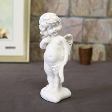 European  little angel statue Resin handmade sculpture Cute home living room Bedroom loft  decoration Garden statue gift of love 2024 - buy cheap
