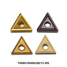Original TNMG160404-MS TNMG160408-MS TNMG 160404 160408 MP735 US735 VP15TF Lathe Tools Cutter Turning Carbide Inserts 2024 - buy cheap