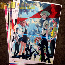 8 шт./компл. аниме Kiznaiver постер Agata Katsuhira Sonozaki Noriko настенные картины наклейки для комнаты игрушки A3 постеры для фильмов 2024 - купить недорого